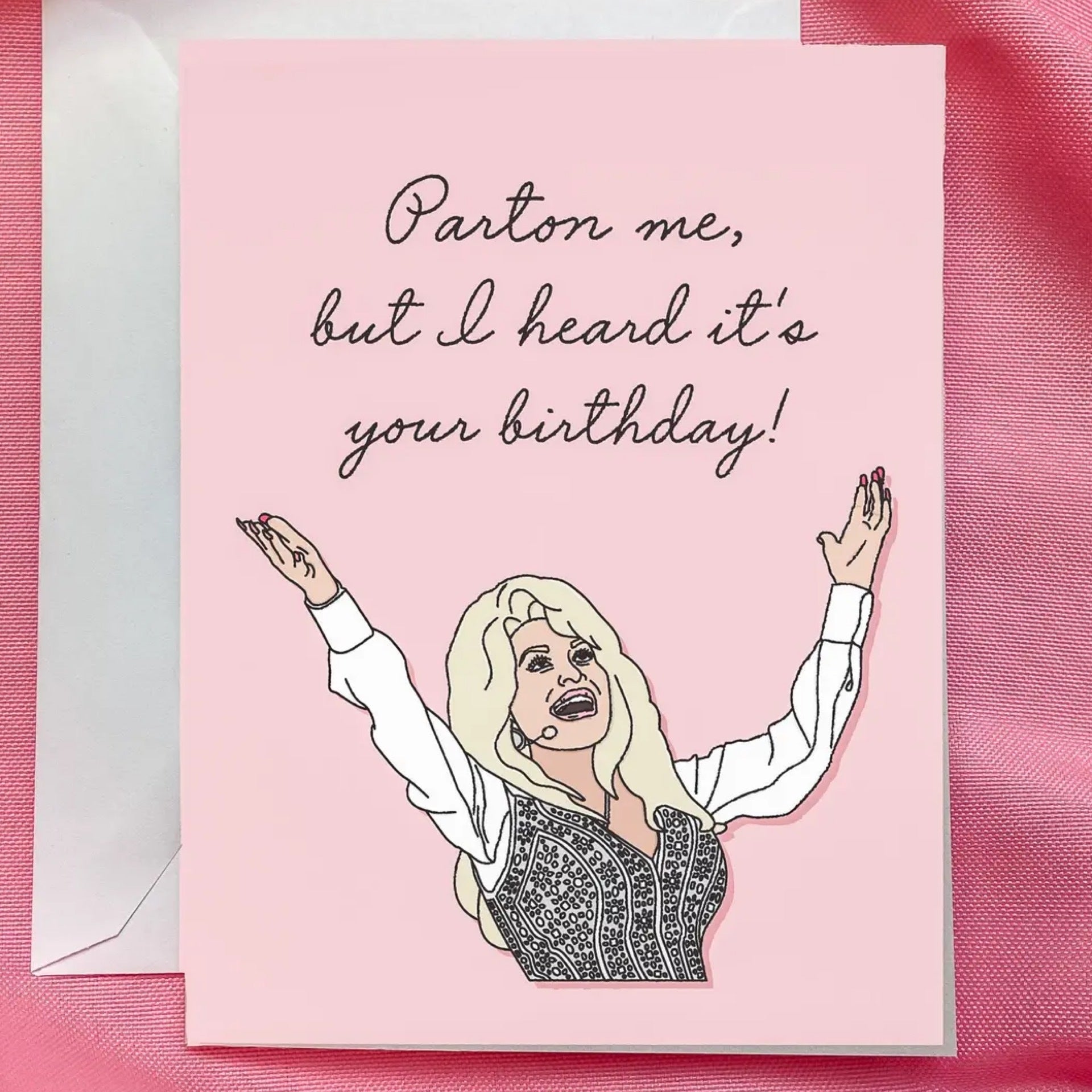 Parton Birthday Card | Peaches and Tortilla Mercantile